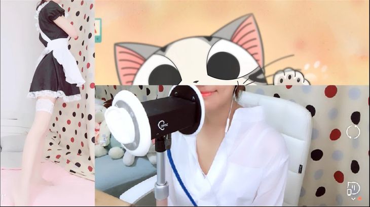 [斗鱼菇菇]人美声甜 ASMR助眠合集 2