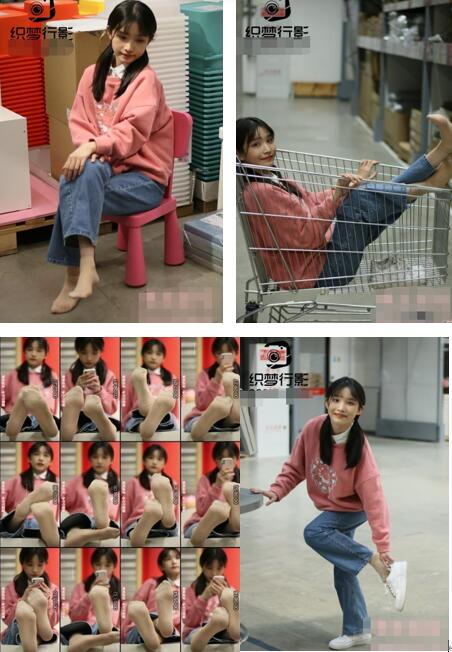 【沉浸式ASMR】山野之灵首部足控主题作品《牛仔裤棉袜裸足》全解析 [73P+1V 2.15G]