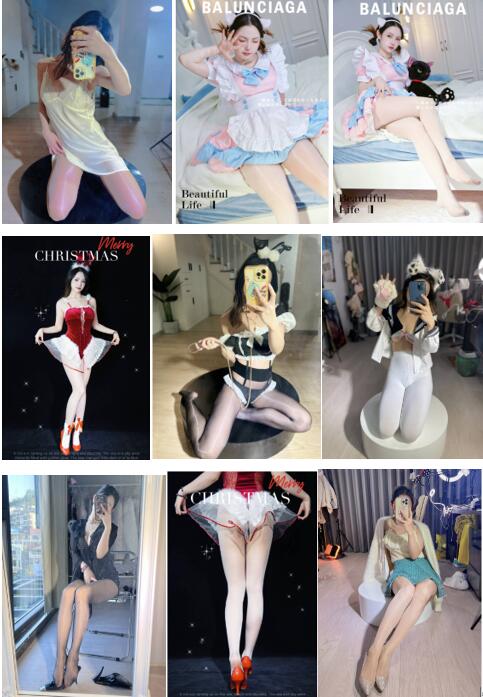 一只霸王兽ASMR：绝美女神丝袜视觉疗愈 [210P1.12G]