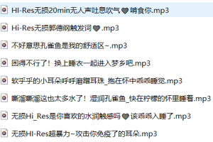 图片[2]-柠檬不是懒狗剧情ASMR 充电音频 10A/456M[百度盘下载]-ASMR剧情主播资源分享网站