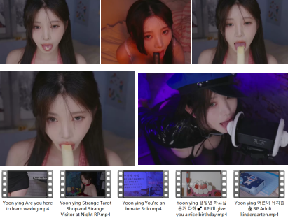 Yoonying24年11-12月ASMR合集5V丨温柔系助眠女神·沉浸式角色扮演【5V/8.9G】