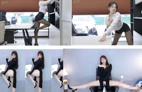 主播小狮子ASMR热舞特辑：一字马椅子舞+沉浸式触发音[41V+5.84G]