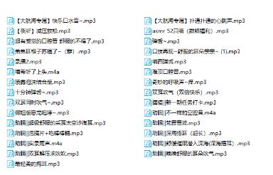 小喵西さまASMR作品合集29部｜B站萌系舰长专属助眠音声【29部 544MB】