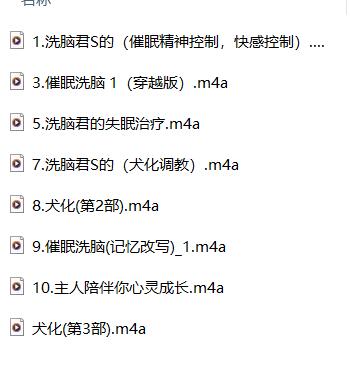 洗脑君S中文ASMR催眠音声8部合集 | 磁性少年音沉浸式助眠体验 [8V/3.2G]
