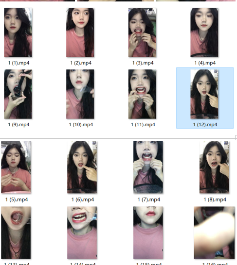 恋物癖ASMR口腔音合集｜清纯系网红沉浸式助眠体验[16V/2.1G]