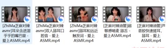 芝麻对辣ASMR舔耳口腔音视频｜治愈系主播耳畔私语沉浸体验 [5V+631M]